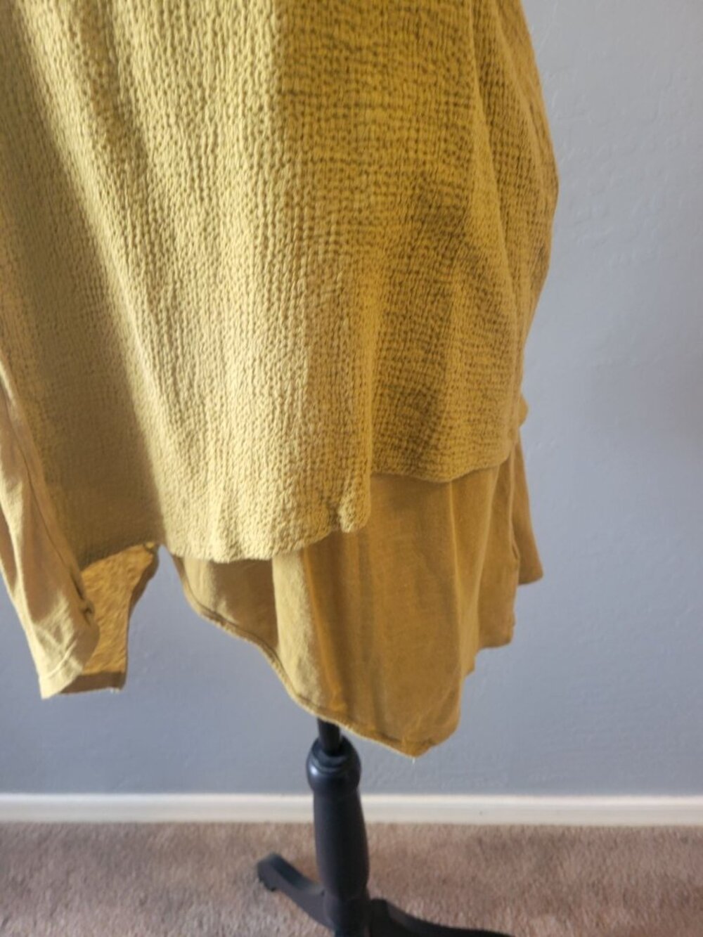Soft Surroundings Mixed Media Tunic Size M Lagenlook Relaxed Fit Boho Chic - Picture 5 of 9